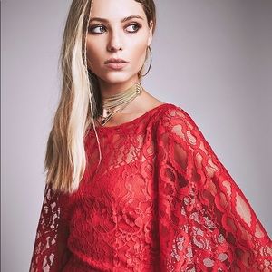 New Free People Ref Guinevere Lace Dress Size 8